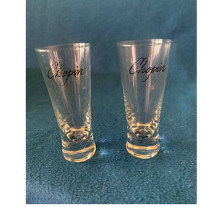 A Pair of Chopin Shot Glasses